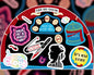 Ride the Cyclone Sticker Sheet