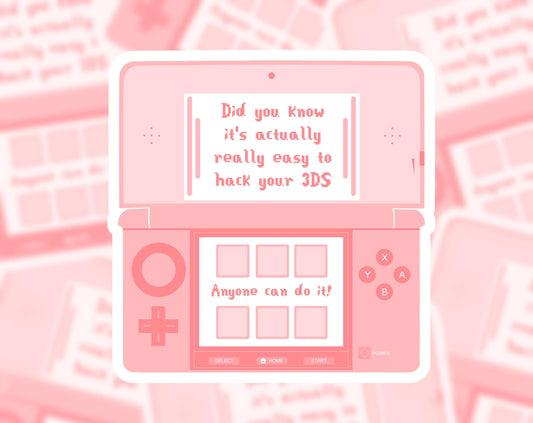 Hack Your 3DS Sticker